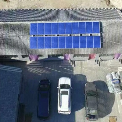 校舎の太陽Bifacial太陽電池パネルのパワー系統の家の以外gridForのコンクリートおよび平らな屋上