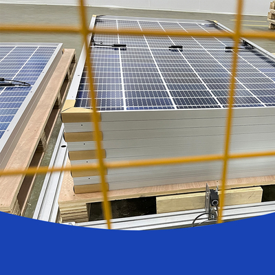 家のための太陽PVモジュールの地上の光起電場所のモノクリスタル太陽電池パネル