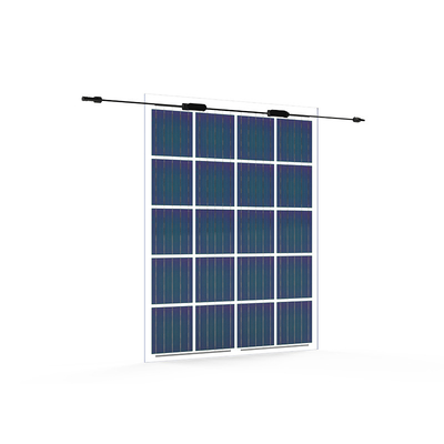 小型理性的なBIPVモジュール3.2mmは家のためのガラス太陽電池パネルシステムを薄板にした