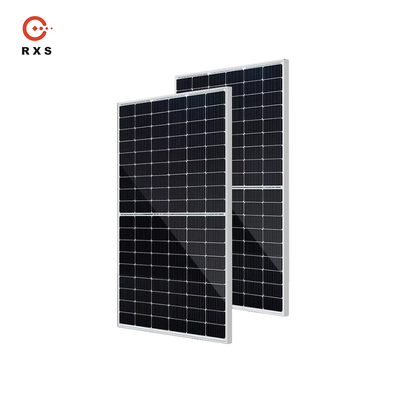 Rixinの高い発電の太陽電池パネルの屋上PVモジュールの半分はモノクリスタル ケイ素細胞を切った