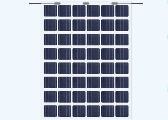 High Transparent 240W Photovoltaic Solar Panels Bifacial High Capacity
