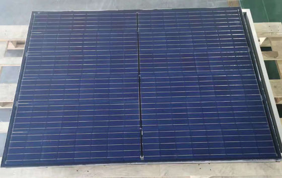 235W Double Glass Poly Crystalline BIPV Solar Panels For House High Efficiency