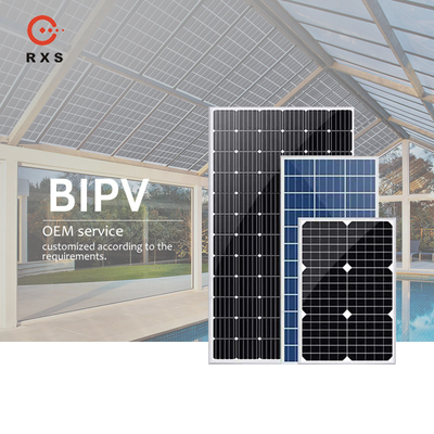 すべての黒いBIPVの太陽電池パネルのモノクリスタル ケイ素の太陽電池パネル6v 540w