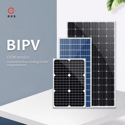 切口BIPVの太陽電池パネルのモノクリスタルBifacialモノラルPercの半分の太陽電池パネル