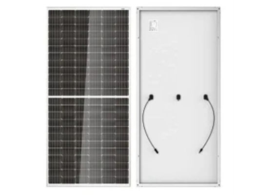 TUV&amp;CEは182mmの太陽電池が付いている半電池のモノラル太陽電池パネル550Wを証明した